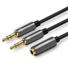 Ugreen - Ugreen 2x 3.5mm mini jack AUX Kabel - Svart