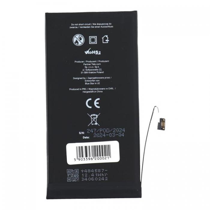 Blue Star - Blue Star iPhone 13 Batteri HQ 3227 mAh