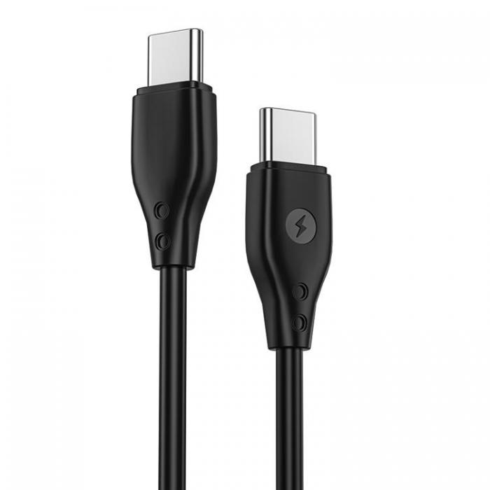 WIWU - WIWU USB-C Till USB-C 67W Kabel 1m Pioneer - Svart