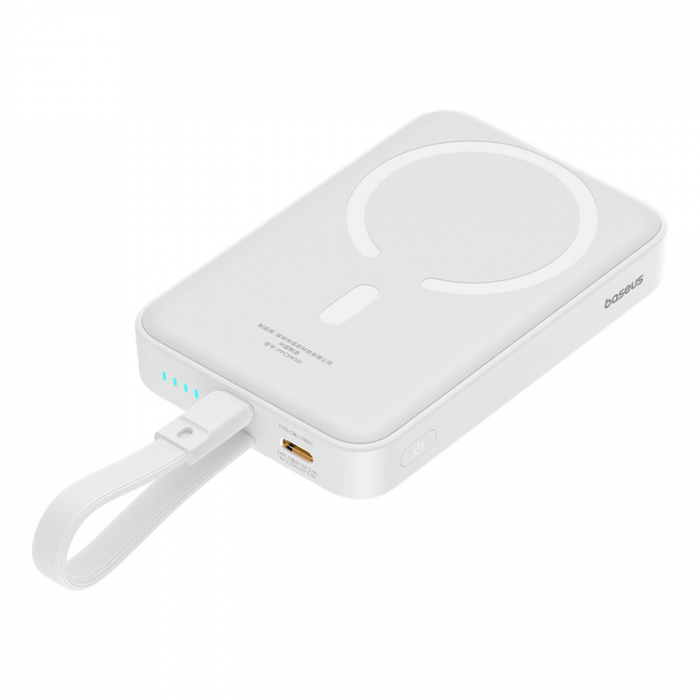 BASEUS - Baseus Magnetic Mini MagSafe 10000mAh 20W Powerbank - Vit