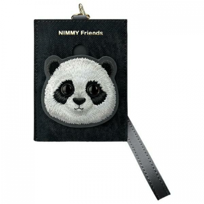 NIMMY - Nimmy Korthllare Big Eyed Pet 2.0 Panda - Svart