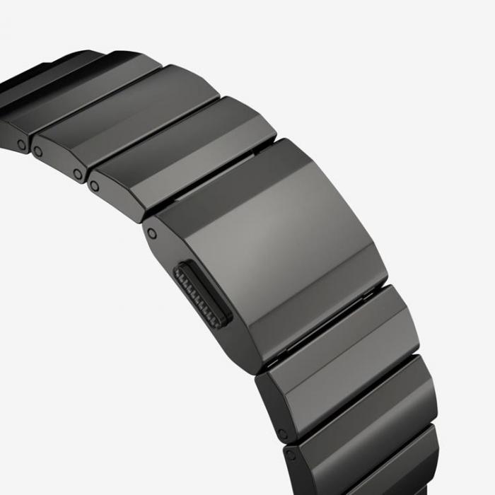 Tech-Protect - Tech-Protect Apple Watch (44/45/46/49mm) Armband Steel - Svart