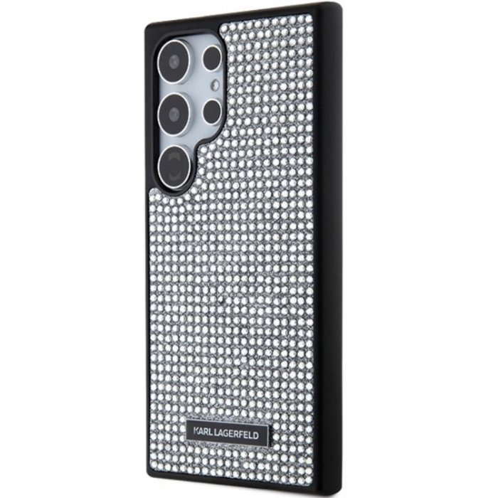 KARL LAGERFELD - KARL LAGERFELD Galaxy S24 Ultra Mobilskal Rhinestone Logo