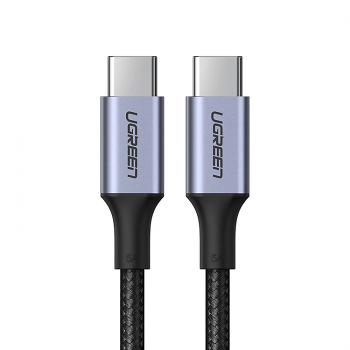 Ugreen - Ugreen USB-C Till USB-C 100W 5A 3m Kabel - Gr