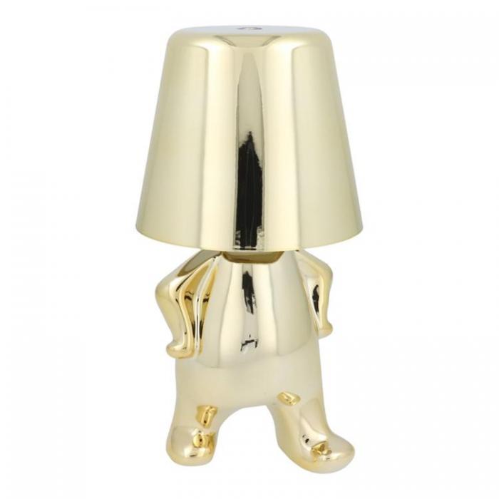 A-One Brand - Bordslampa Vid Sngen GOLD MAN Standing (model 1) MLTL