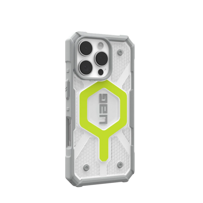 UAG - UAG iPhone 16 Pro Mobilskal MagSafe Pathfinder Clear - Grn