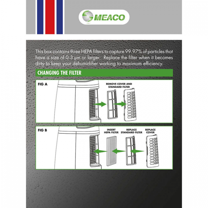 Meaco - Meaco HEPA Filter Lgenergi 20L 3st