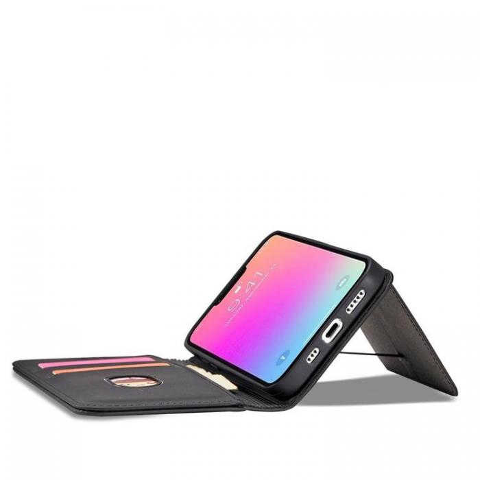 OEM - Galaxy A23 4G/5G Plnboksfodral Magnet Flip Kickstand - Svart