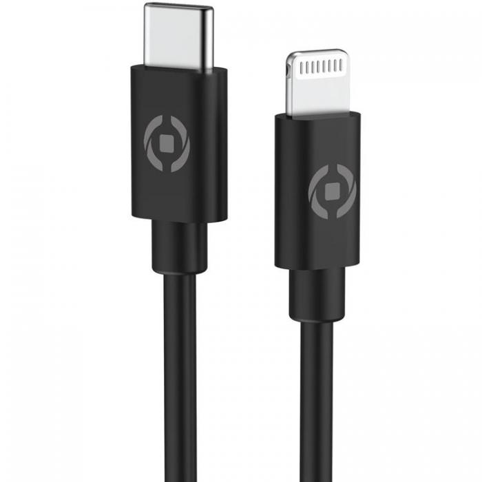 Celly - Celly Billaddare Mini USB-C Med Kabel - Svart