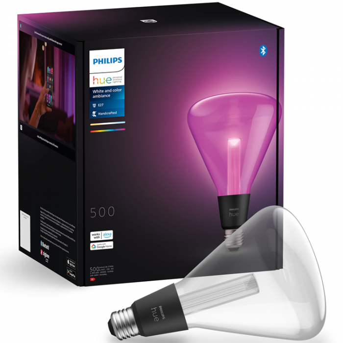 Philips - Philips Hue Lightguide Triangle E27 White and Color Ambiance