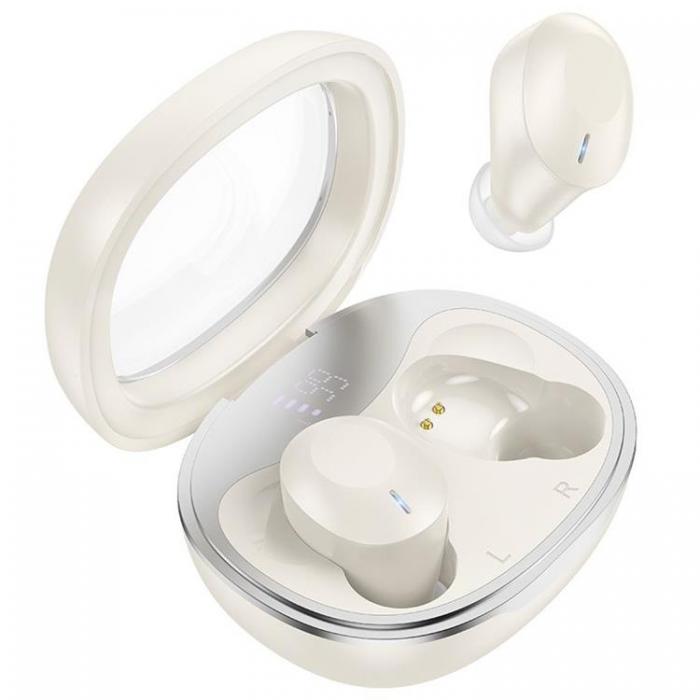 Hoco - Hoco TWS In-Ear Hrlurar Bluetooth EQ3 - Milky Vit