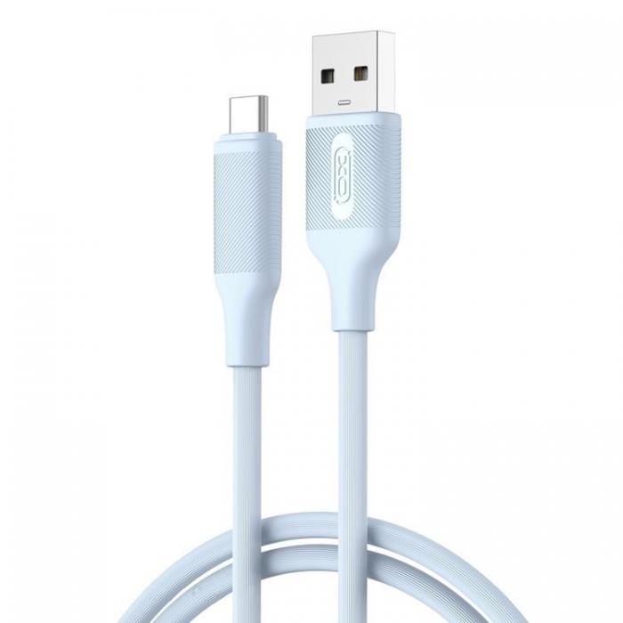 XO - XO USB-A Till USB-C Kabel 1m 3A NB265 - Bl