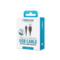 Forever - Forever Kabel USB till Micro-USB 1m 1A - Svart