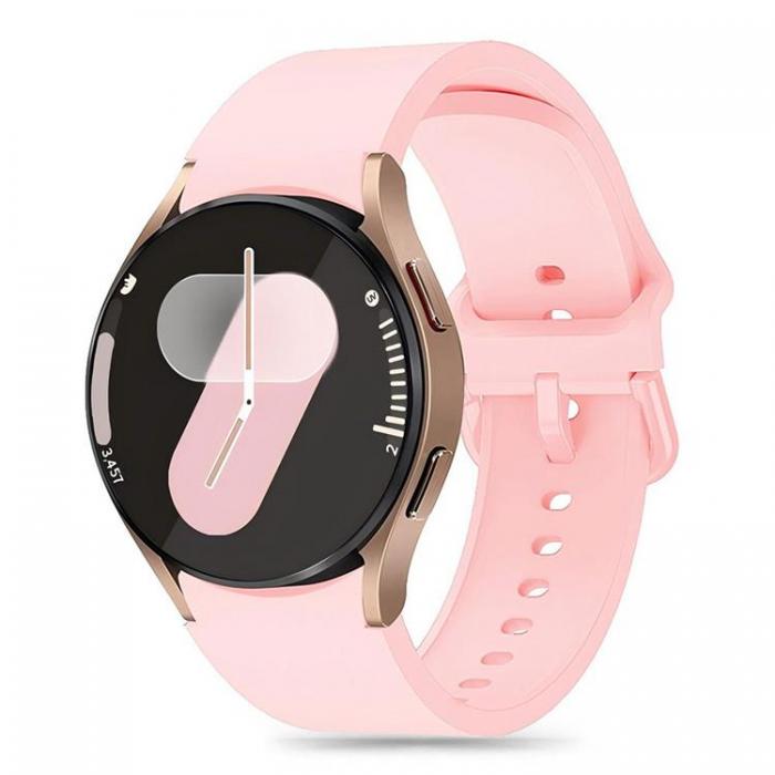 Tech-Protect - Galaxy Watch 4/5/5 Pro/6/7/FE Armband Silikon - Rosa