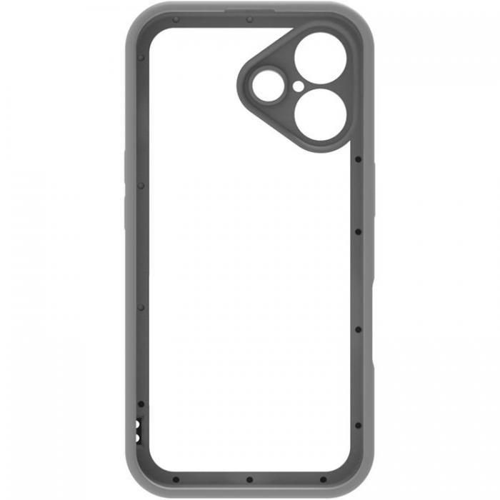 Celly - Celly iPhone 16 Mobilskal Bumper - Svart/Vit