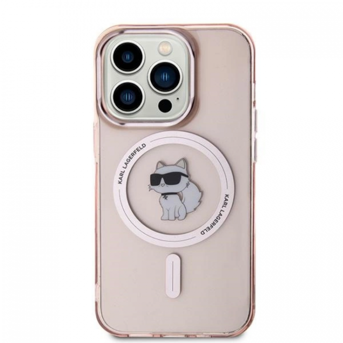 KARL LAGERFELD - Karl Lagerfeld iPhone 14 Pro Mobilskal MagSafe IML Choupette