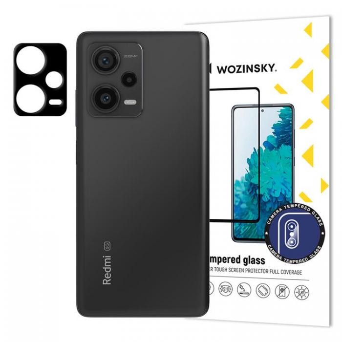 Wozinsky - Wozinsky Xiaomi Redmi Note 12 Pro Plus Kameralinsskydd i Hrdat Glas Full Glue