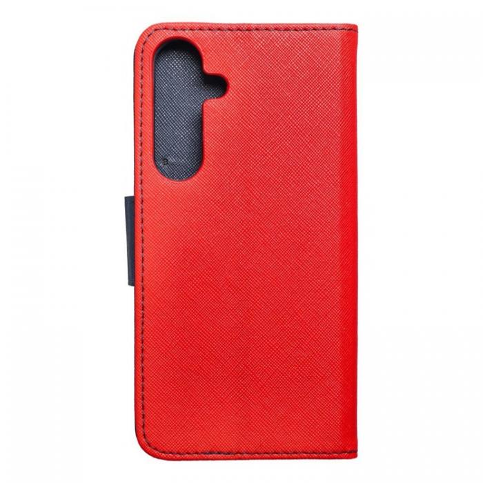 A-One Brand - Galaxy S24 Plus Plnboksfodral Fancy Holster - Rd/Marinbl