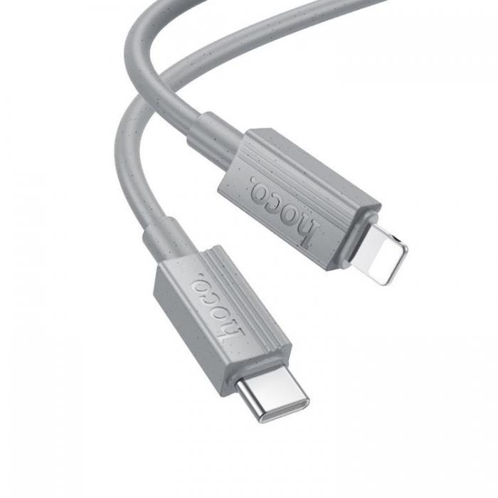 Hoco - Hoco USB-C Till Lightning 1m Kabel 27W X107 - Gr