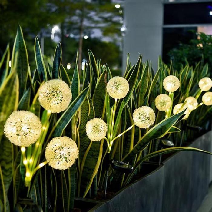 Forever Light - Forever Light SUNARI Solar Lampa LED Garlic Flower 3000K 600mAh Li-Ion