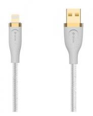 Devia - Devia USB Till Lightning 1.5m Kabel 2.4A Star EC417 - Vit