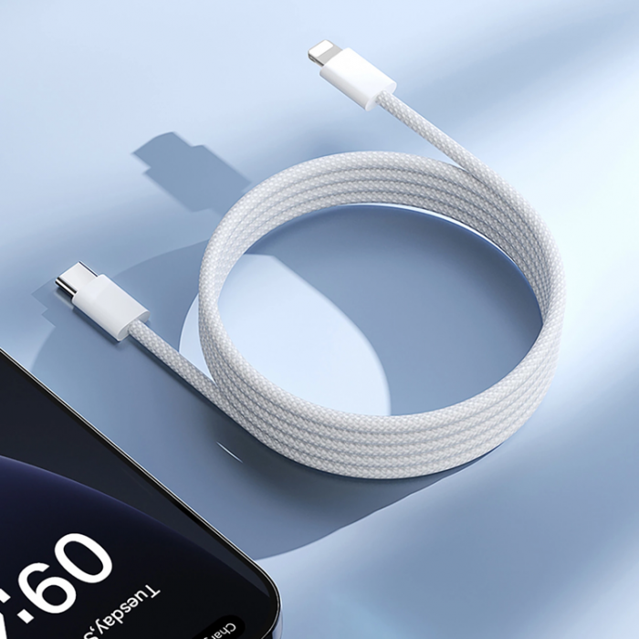 Joyroom - Joyroom S-A45 USB-C - Lightning 30W Kabel Braided 1m Ben Series