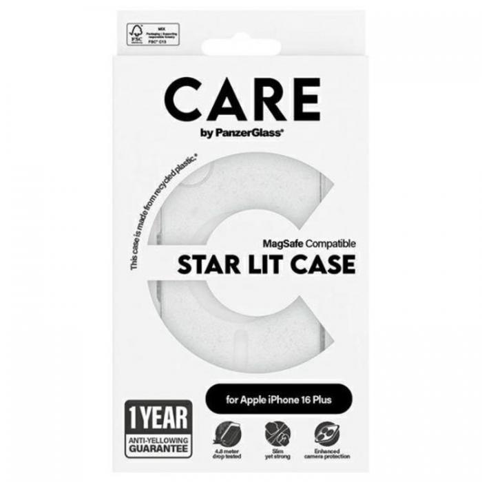 PanzerGlass - CARE By PanzerGlass iPhone 16 Plus Mobilskal MagSafe Star Lit