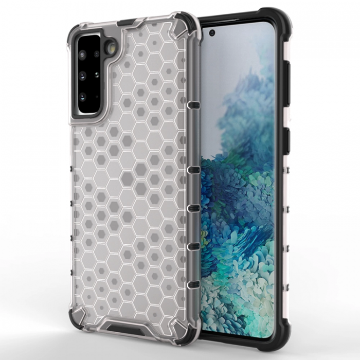 A-One Brand - Galaxy S22 Plus Mobilskal Honeycomb Armor - Transparent