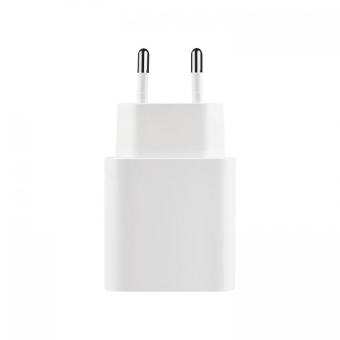 Maxlife - Maxlife Vggladdare 1x USB-C 20W MXTC-06 - Vit