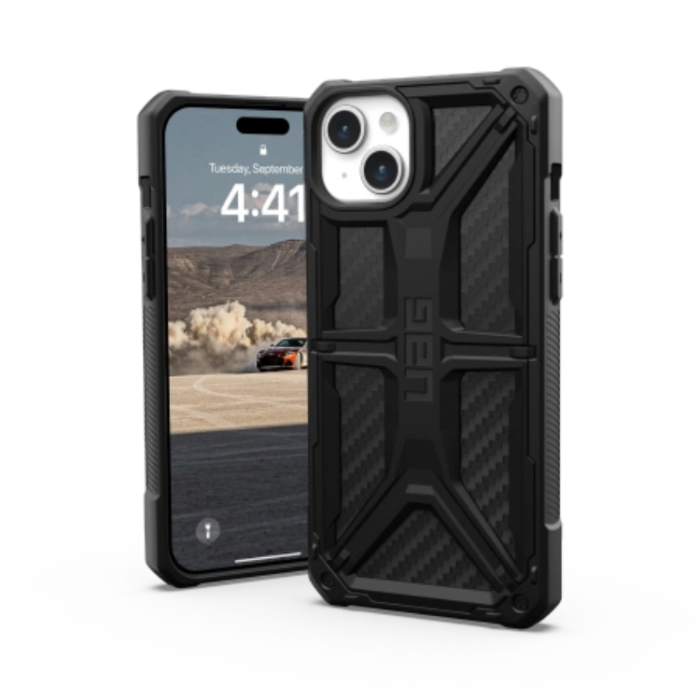 UAG - UAG iPhone 15 Plus Mobilskal Monarch - Carbon Svart