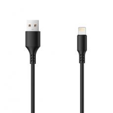 Setty - Setty USB Till Lightning 1m Kabel 2A - Svart