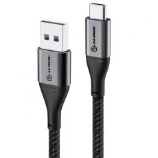 ALOGIC - ALOGIC Ultra USB-A till USB-C Kabel 3m - Rymdgrå