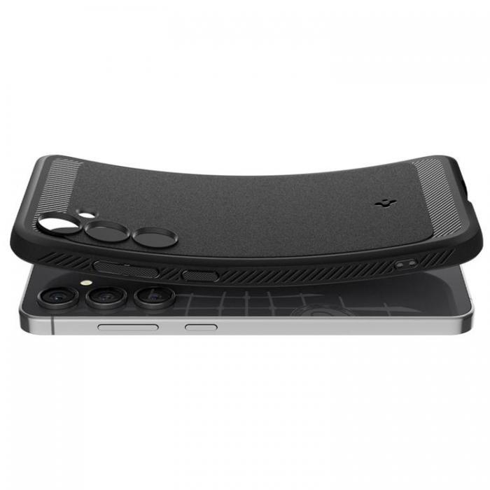 Spigen - Spigen Galaxy S24 FE Mobilskal Rugged Armor - Svart