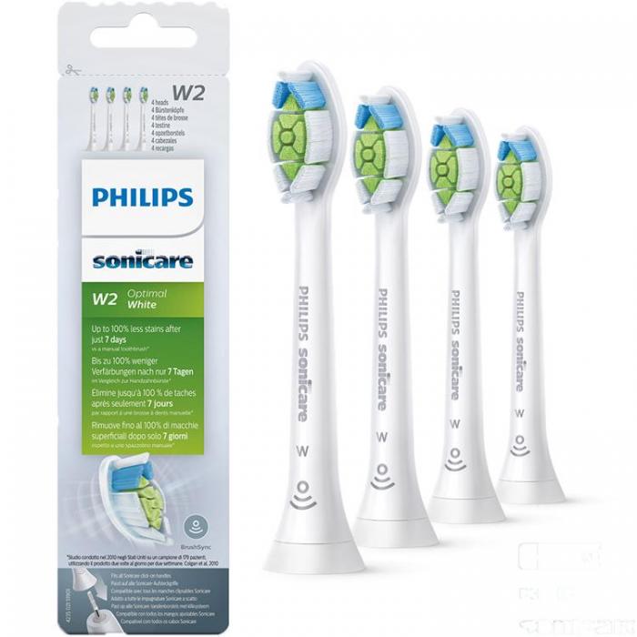 Philips - Philips Borsthuvud Sonicare W2 Optimal 4st White HX6064/10