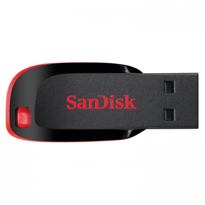 Sandisk - SanDisk USB-minne 32GB 2.0 Blade - Svart