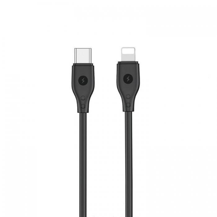 WIWU - WiWU USB-C till Lightning 30W Kabel Pioneer Series Wi-C002 - Svart