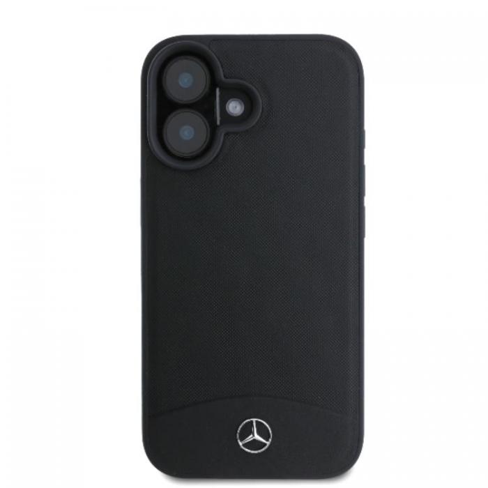 Mercedes - Mercedes iPhone 16 Plus Mobilskal Lder Urban - Svart