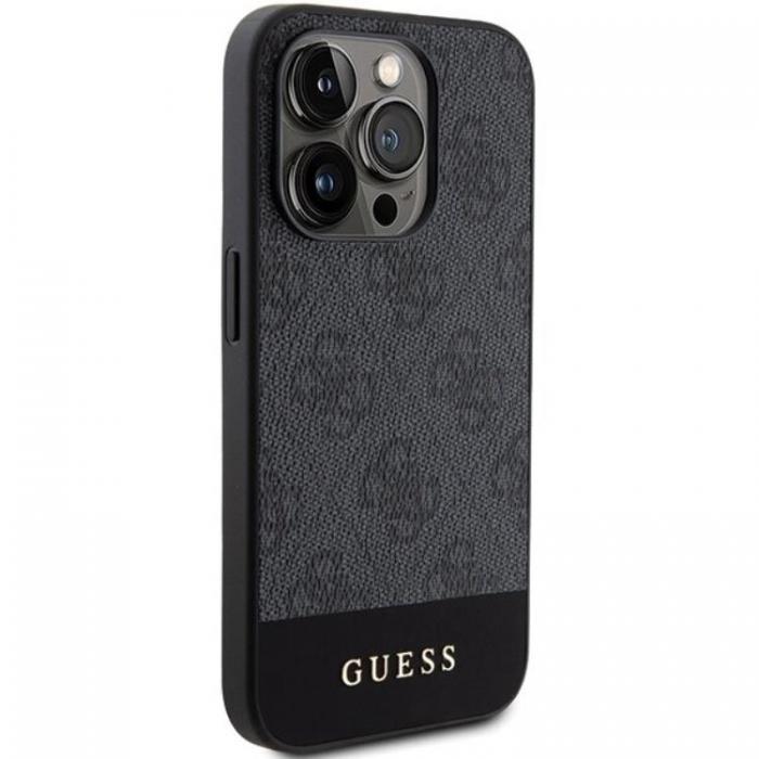 Guess - Guess iPhone 15 Pro Mobilskal Stripe Collection - Gr