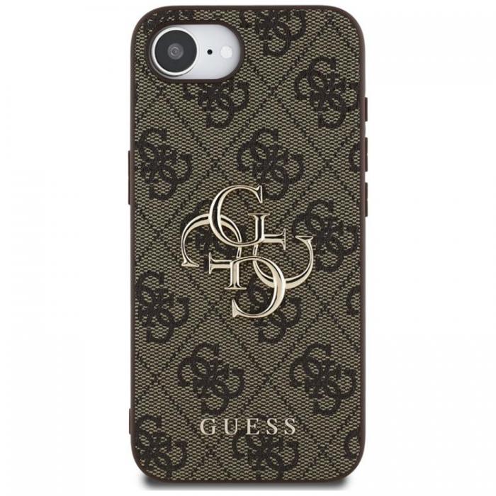 Guess - Guess iPhone 16e Mobilskal 4G Big Logo - Brun