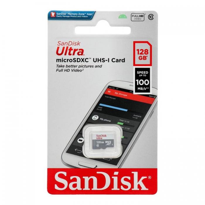 Sandisk - Sandisk Minneskort ULTRA SDXC 128GB 100MB/s class 10