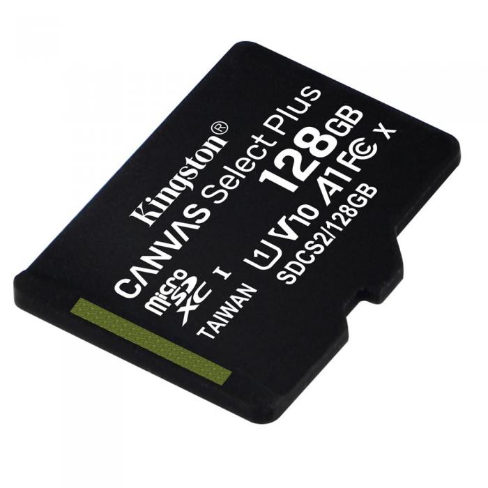 Kingston - Kingston Canvas Select Plus 128GB microSDXC