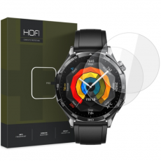 Hofi - [2-Pack] Hofi Huawei Watch GT 5 (46mm) Härdat glas Skärmskydd - Clear