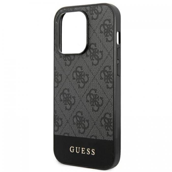 Guess - GUESS iPhone 14 Pro Skal Stripe Collection - Gr