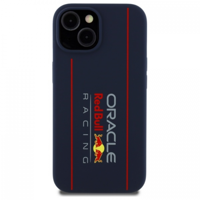 Red Bull - Red Bull iPhone 15 Mobilskal MagSafe Silikon Vertical Logo