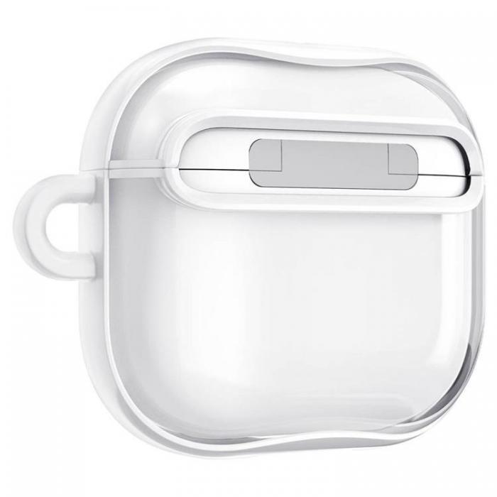 Spigen - Spigen Apple Airpods 4 Skal Ultra Hybrid - Jet Vit