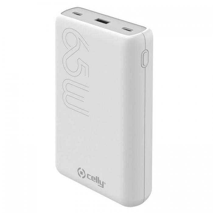 Celly - Celly PowerBank PD 65W 20.000 mAh PBPD65W20000 - Vit