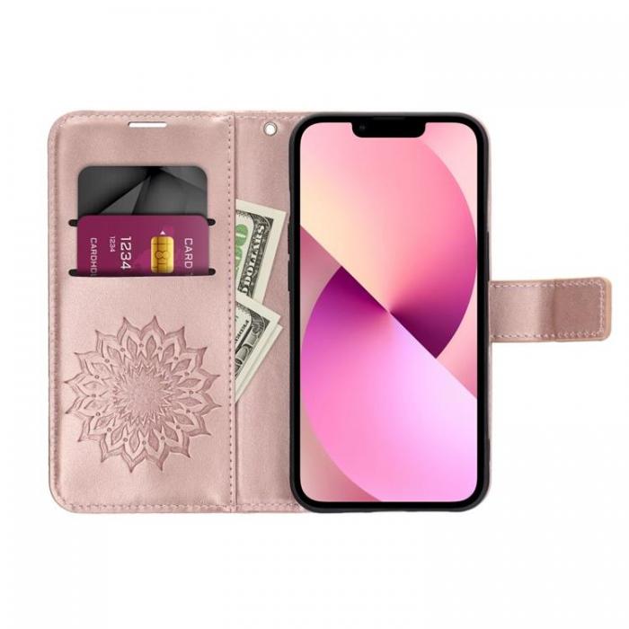 OEM - iPhone 11 Plnboksfodral Mezzo Mandala - Rose Guld