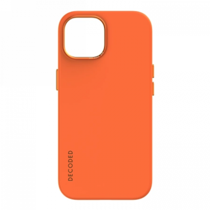 Decoded - Decoded iPhone 15 Plus Mobilskal MagSafe Silikon - Orange