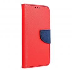 OEM - Galaxy A20e Plånboksfodral Fancy Eco Läder - Röd