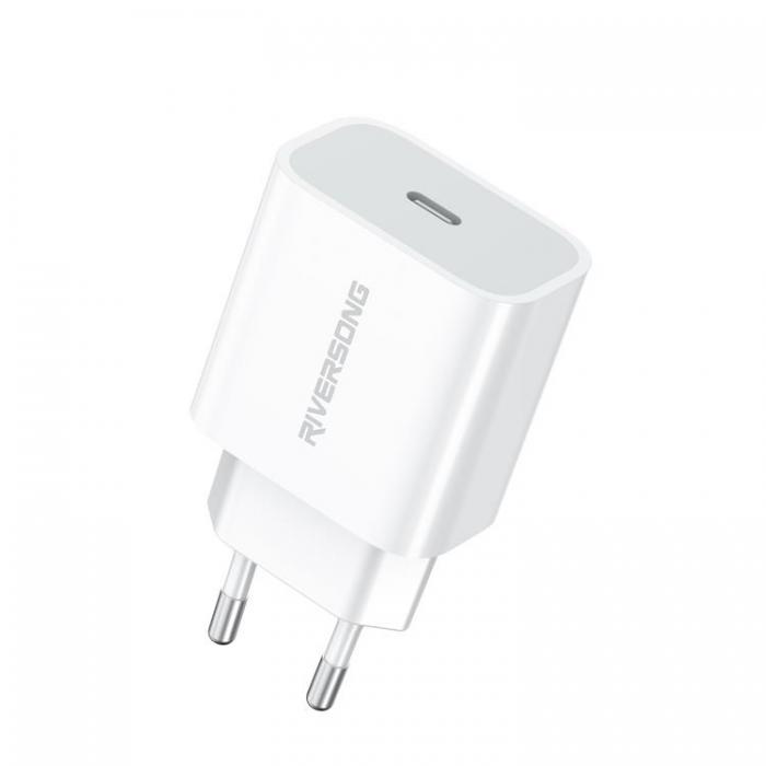 Riversong - Riversong Vggladdare USB-C 20W PowerKub 20 - Vit